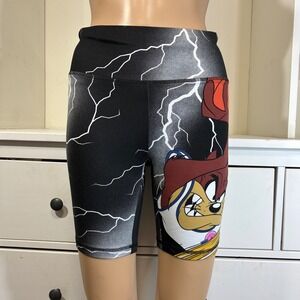 Space Jam A New Legacy Tazmanian Devil Lightning  Athletic Shorts Womens S/C